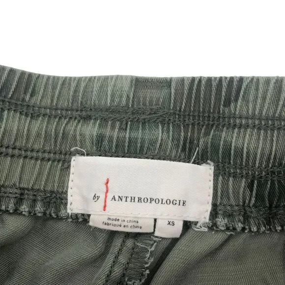 Anthropologie Leda Utility Joggers XS Camo Jogger Pants Drawstring 26.5 Inseam - Picture 8 of 9